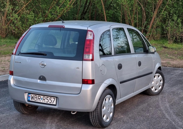 Opel Meriva cena 7000 przebieg: 233000, rok produkcji 2004 z Białobrzegi małe 67